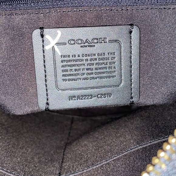 Coach Signature Tote and Wallet Set - Black and Brown - Picture 7 of 9